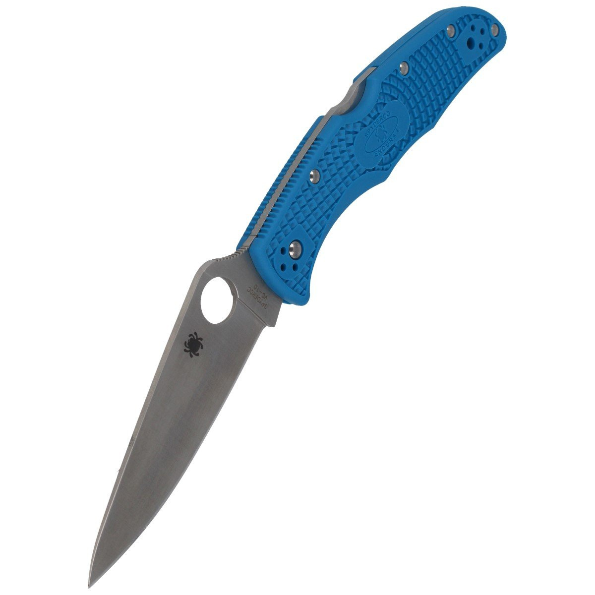 Nóż Spyderco Endura 4 FRN Blue Flat Ground Plain (C10FPBL) 5 Nóż Spyderco Endura 4 FRN Blue Flat Ground Plain (C10FPBL)-5