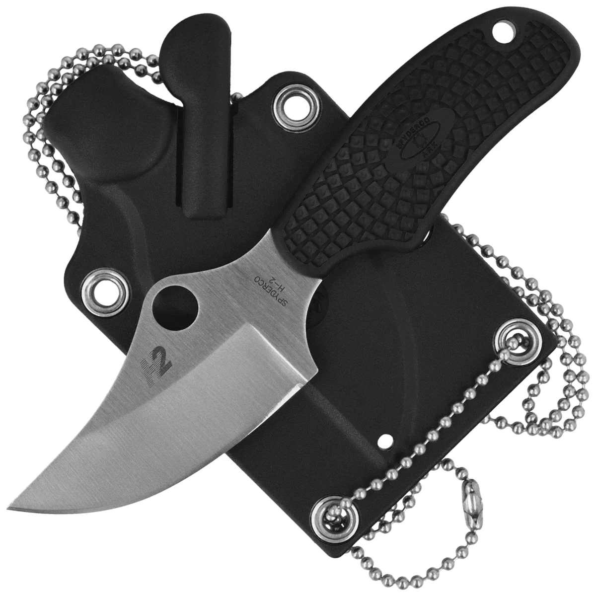 Nóż Spyderco ARK FRN Black H-2 Plain (FB35PBK) 2 Nóż Spyderco ARK FRN Black H-2 Plain (FB35PBK)-2