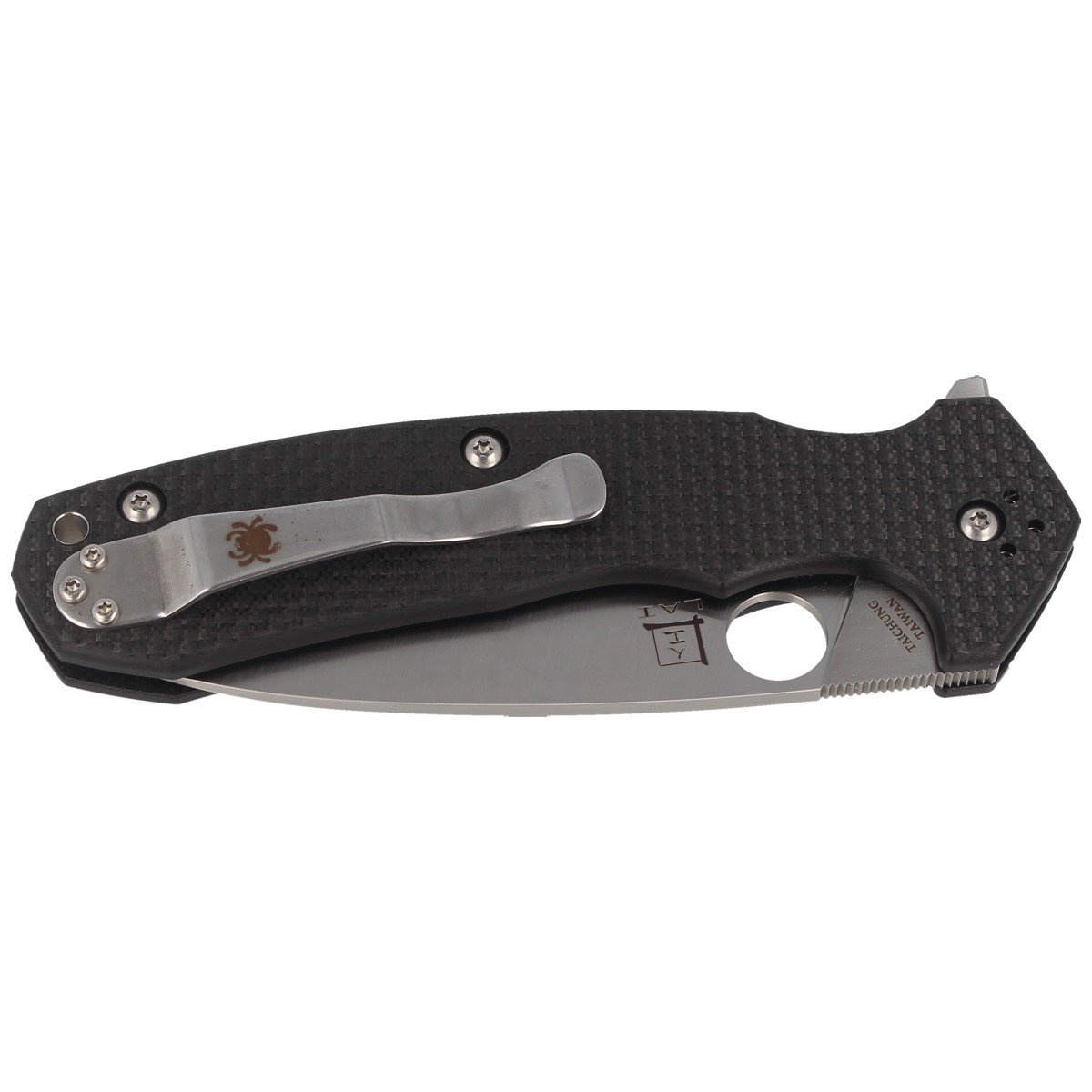 Nóż składany Spyderco Amalgam Carbon Fiber / G-10 Plain (C234CFP) 6 Nóż składany Spyderco Amalgam Carbon Fiber / G-10 Plain (C234CFP)-6