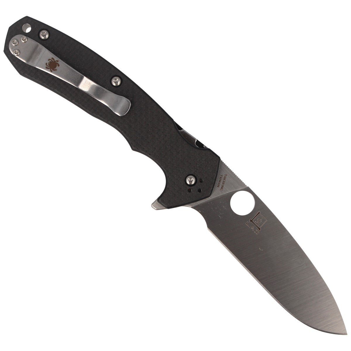 Nóż składany Spyderco Amalgam Carbon Fiber / G-10 Plain (C234CFP) 3 Nóż składany Spyderco Amalgam Carbon Fiber / G-10 Plain (C234CFP)-3