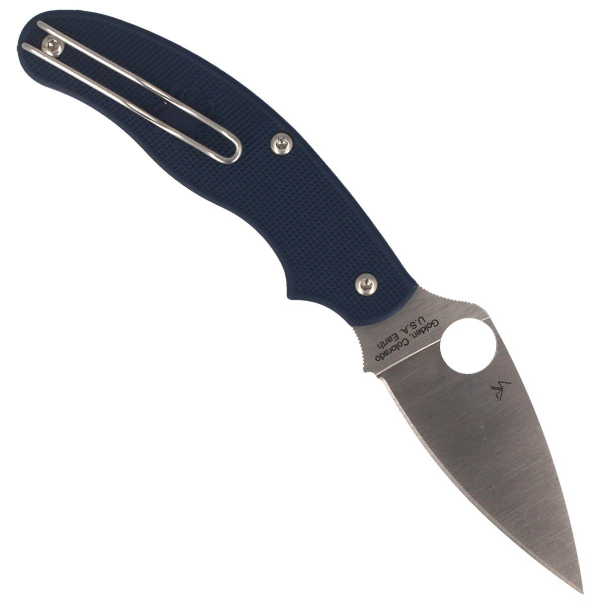 Nóż Spyderco UK Penknife FRN Dark Blue CPM S110V Plain (C94PDBL) 3 Nóż Spyderco UK Penknife FRN Dark Blue CPM S110V Plain (C94PDBL)-3
