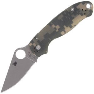 Nóż składany Spyderco Para 3 G-10 Digital Camo Plain (C223GPCMO)-1