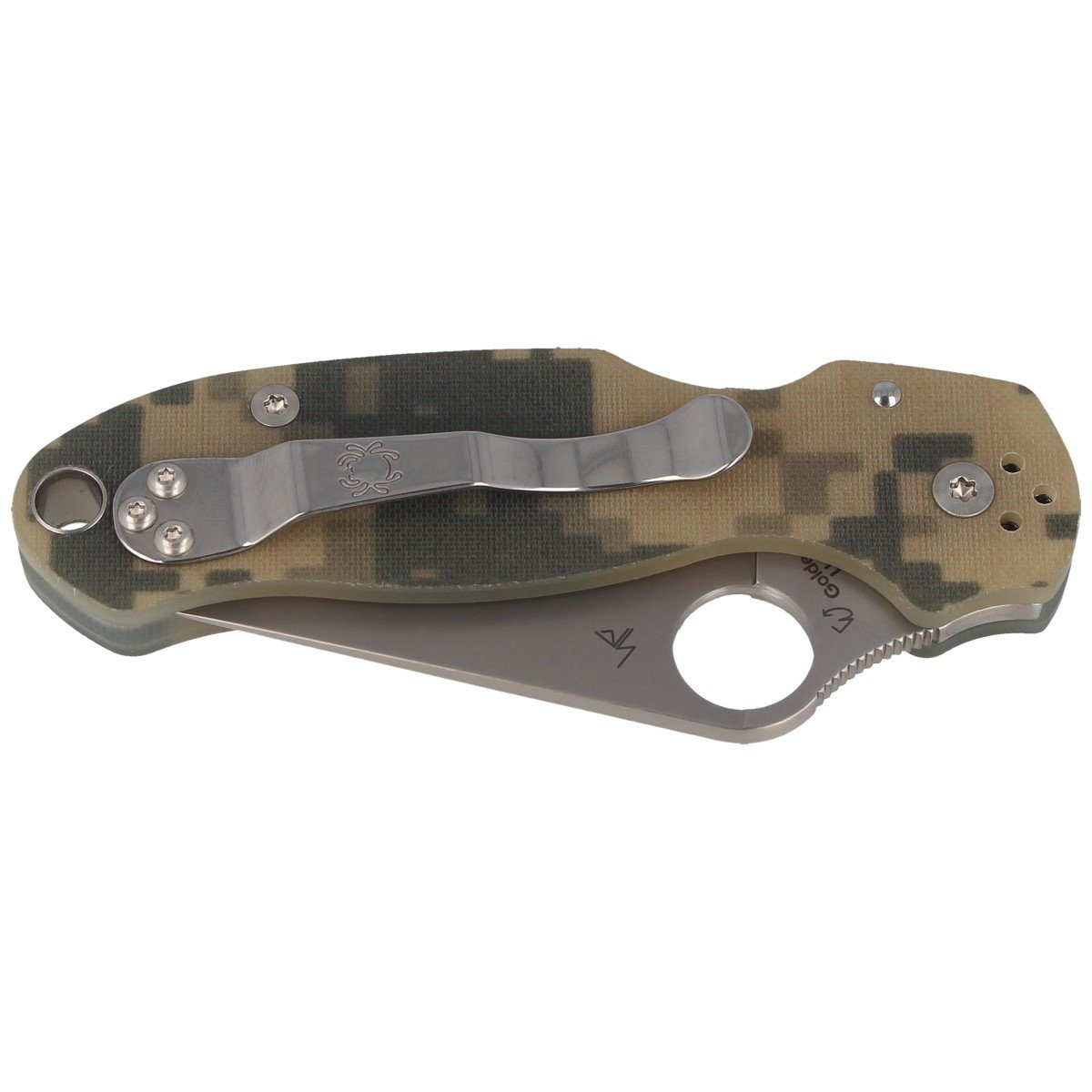 Nóż składany Spyderco Para 3 G-10 Digital Camo Plain (C223GPCMO) 7 Nóż składany Spyderco Para 3 G-10 Digital Camo Plain (C223GPCMO)-7