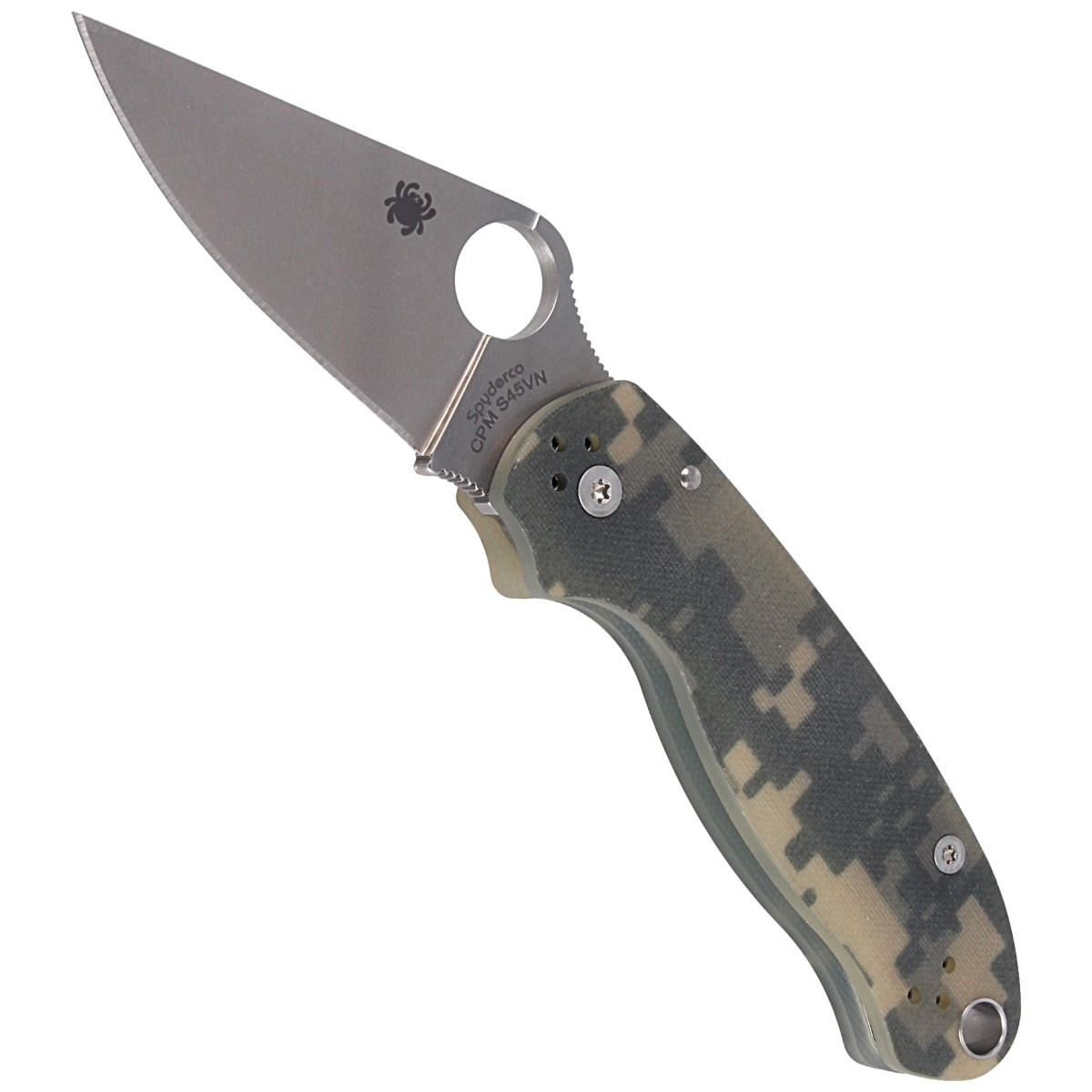 Nóż składany Spyderco Para 3 G-10 Digital Camo Plain (C223GPCMO) 4 Nóż składany Spyderco Para 3 G-10 Digital Camo Plain (C223GPCMO)-4