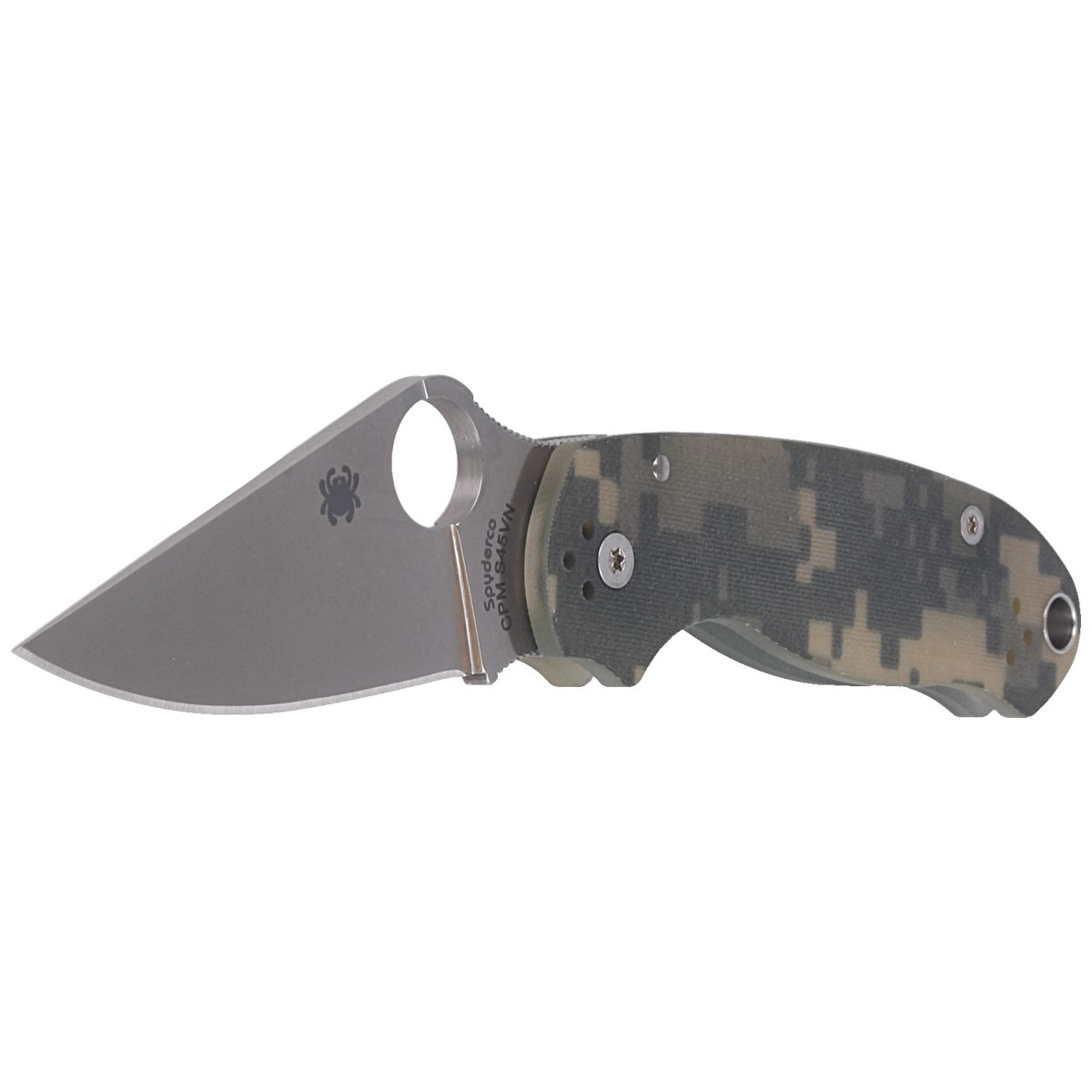 Nóż składany Spyderco Para 3 G-10 Digital Camo Plain (C223GPCMO) 2 Nóż składany Spyderco Para 3 G-10 Digital Camo Plain (C223GPCMO)-2