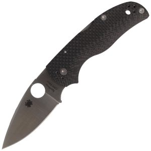 Nóż składany Spyderco Native 5 Fluted Carbon Fiber, Satin CPM S90V by Sal Glesser (C41CFFP5)-1