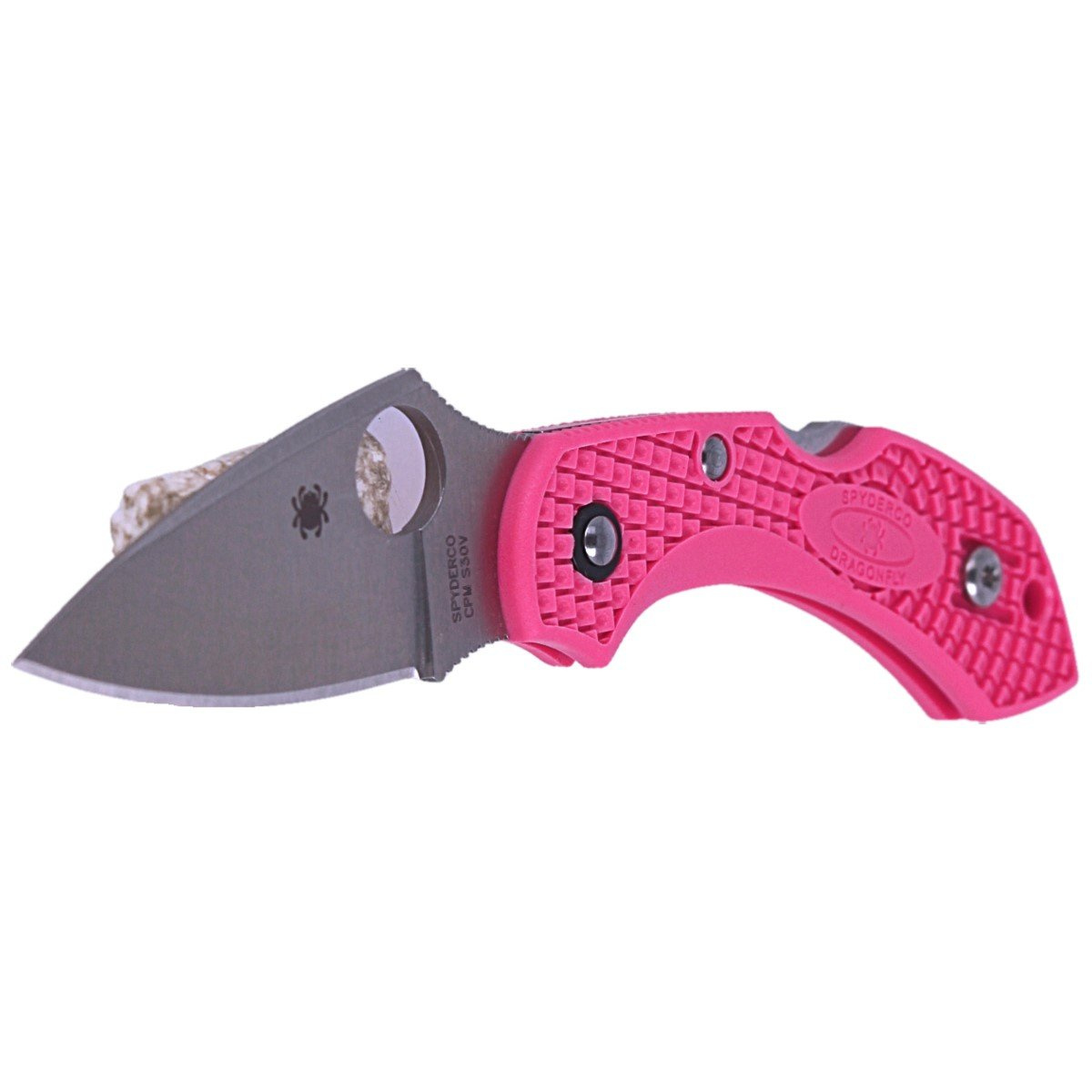 Nóż składany Spyderco Dragonfly 2 FRN Pink, CPM S30V Plain (C28FPPNS30V2) 9 Nóż składany Spyderco Dragonfly 2 FRN Pink, CPM S30V Plain (C28FPPNS30V2)-9