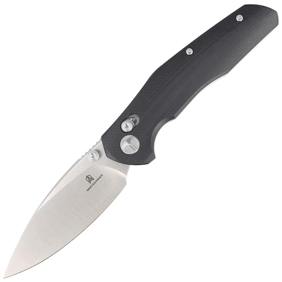 Nóż składany Bestechman Ronan Black G10, Satin 14C28N (BMK02A) 1 jpg
