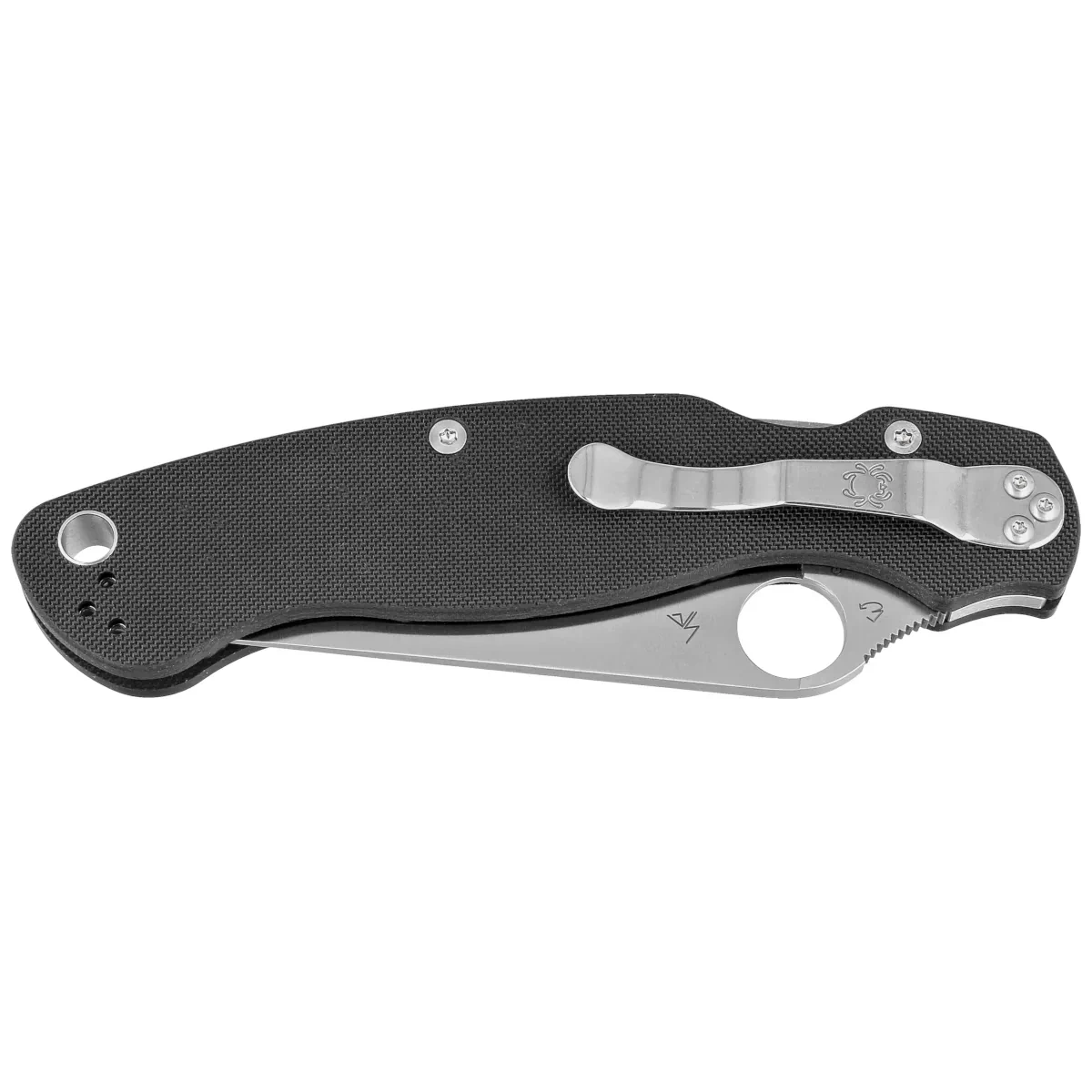 Nóż składany Spyderco Military 2 Black G10, Satin CPM S30V by Sal, Eric Glesser (C36GP2) 2 Nóż składany Spyderco Military 2 Black G10, Satin CPM S30V by Sal, Eric Glesser (C36GP2)-2