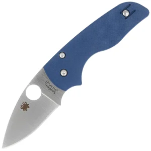 Nóż składany Spyderco Lil' Native Cobalt Blue G10, Satin CPM SPY27 by Eric Glesser (C230GPCBL)-1