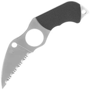 Nóż Spyderco Swick 6 Small Black G10, Satin LC200N by Sal Glesser (FB14S6)-1