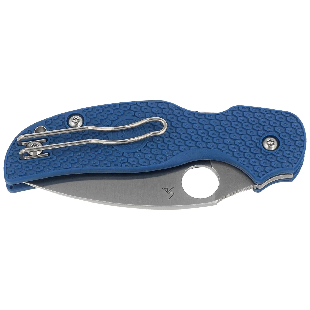 Nóż składany Spyderco Sage 5 Cobalt Blue FRN, Satin CPM SPY27 by Sal Glesser (C123PCBL) 2 Nóż składany Spyderco Sage 5 Cobalt Blue FRN, Satin CPM SPY27 by Sal Glesser (C123PCBL)-2