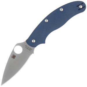 Nóż składany Spyderco UK Penknife Cobalt Blue G10, Satin CPM SPY27 by Sal Glesser (C94GPCBL)-1