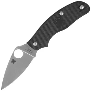 Nóż składany Spyderco Metropolitan Lightweight Black FRN, Satin M398 by Sal Glesser (C213PBK)-1