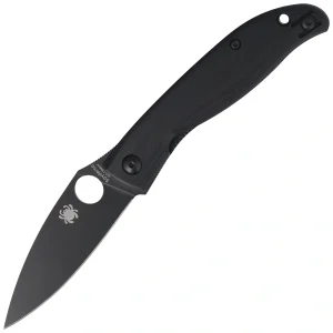 Nóż składany Spyderco Mantra 4 Black G10, Black 8Cr13MoV by Eric Glesser (C274GBBKP)-1
