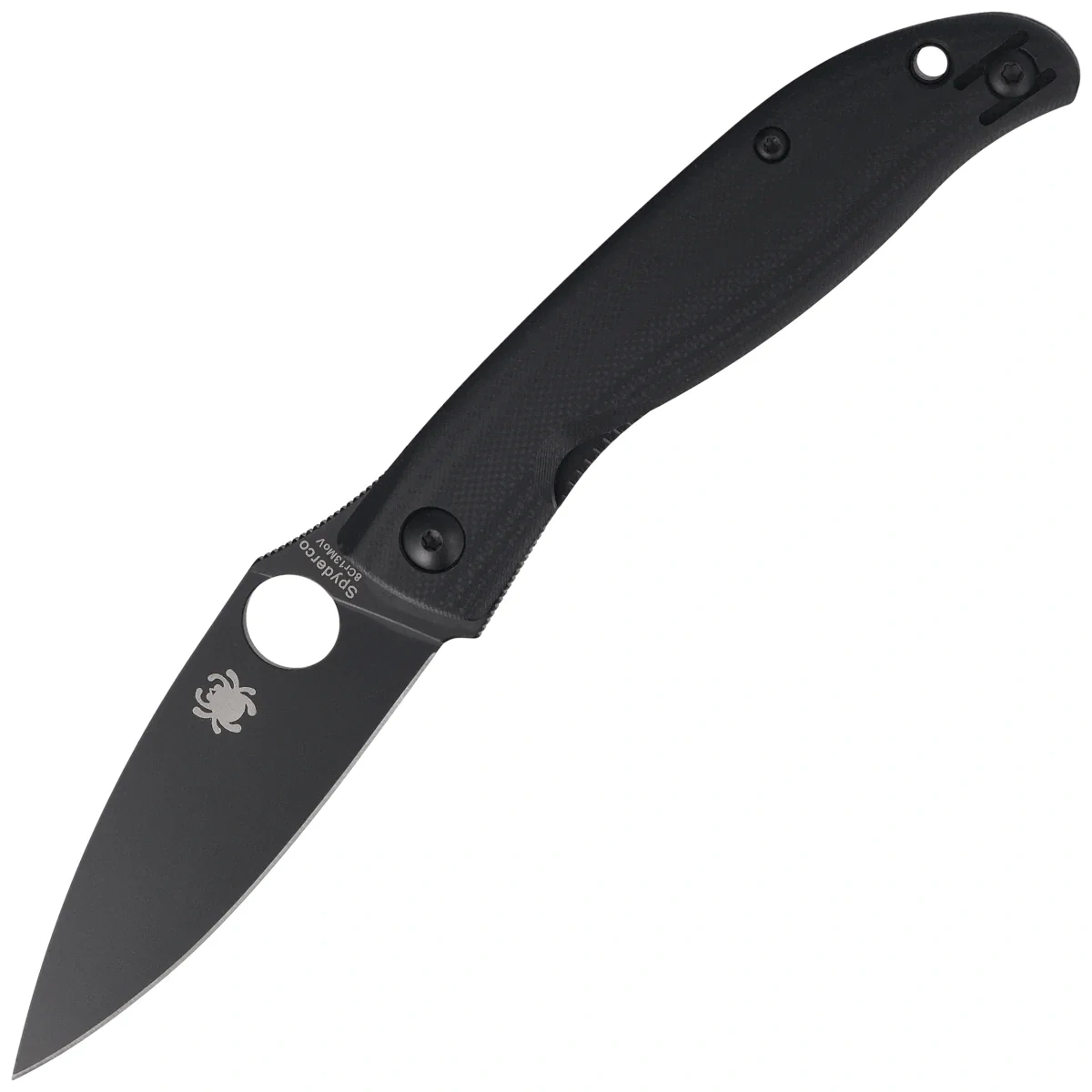Nóż składany Spyderco Mantra 4 Black G10, Black 8Cr13MoV by Eric Glesser (C274GBBKP) 1 Nóż składany Spyderco Mantra 4 Black G10, Black 8Cr13MoV by Eric Glesser (C274GBBKP)-1
