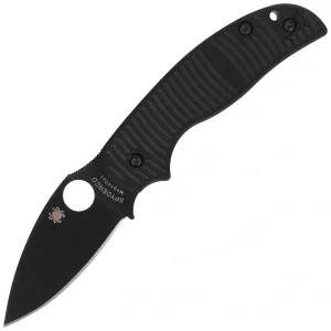 Nóż składany Spyderco Sage 5 Salt Black G10, Black TiCn MagnaCut by Sal Glesser (C123GPBKMCBK)-1