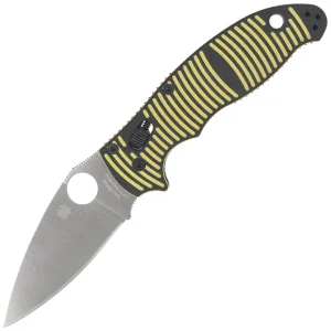 Nóż składany Spyderco Manix 2 Salt Yellow-Black G10, Satin MagnaCut by Eric Glesser (C101GBKYLMCP2)-1
