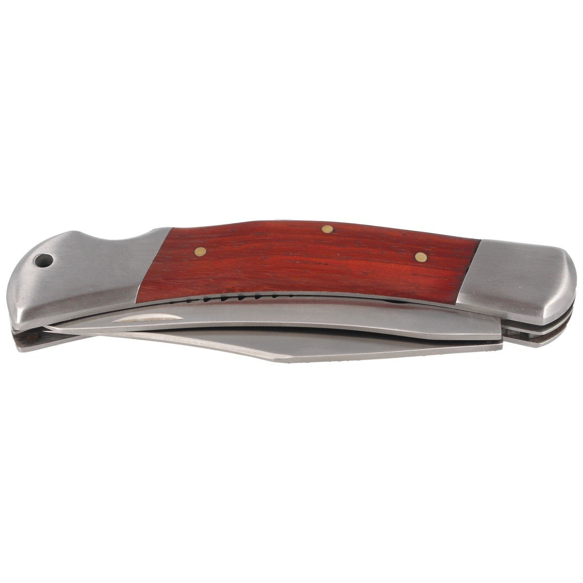 Nóż wędkarski 2 ostrza Herbertz CJH Pakka Wood, Satin (214313 - 10000332) 7 jpg