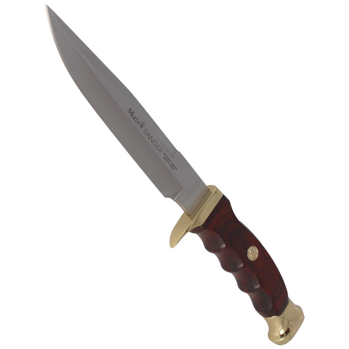 Nóż Muela Ranger-14R Brown Pakka Wood, Satin X50CrMoV15 5 jpg