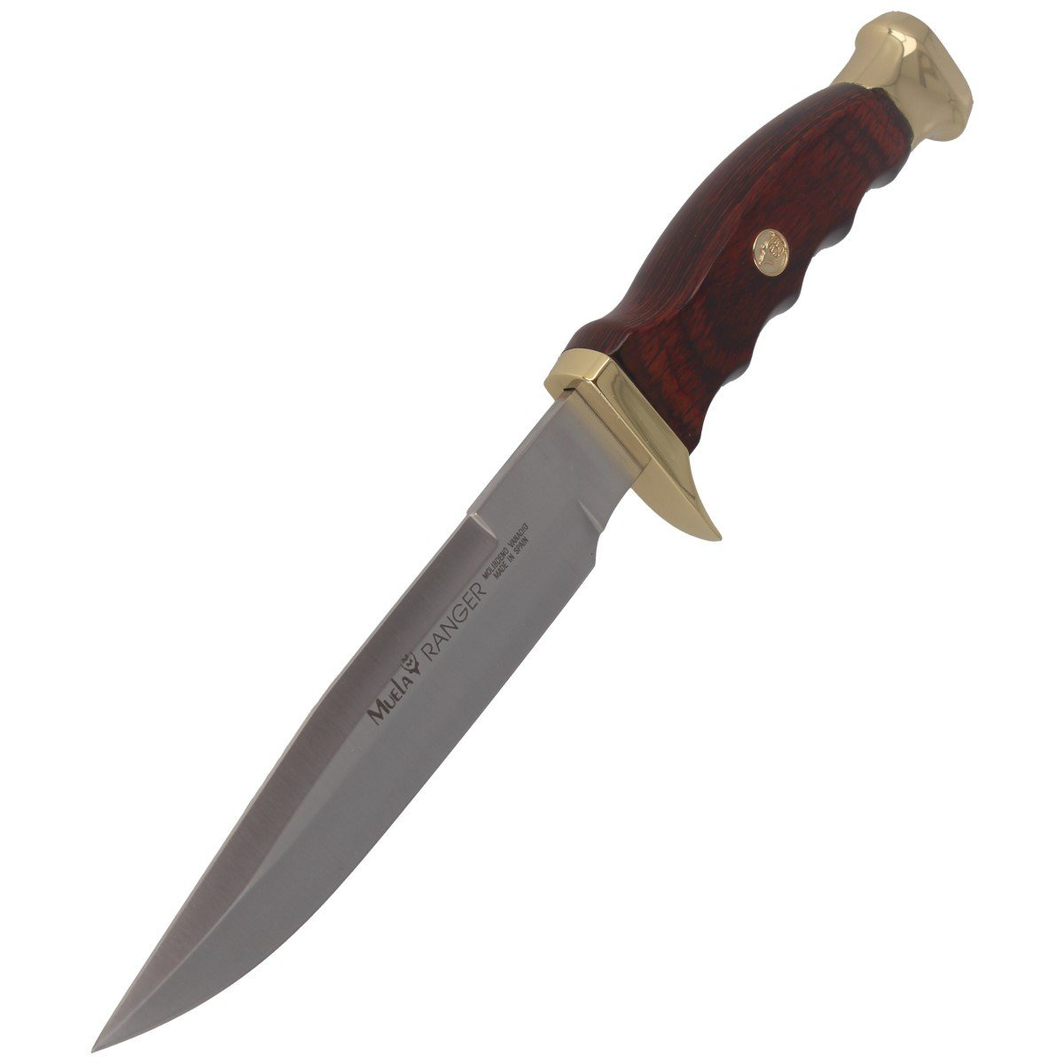 Nóż Muela Ranger-14R Brown Pakka Wood, Satin X50CrMoV15 6 jpg