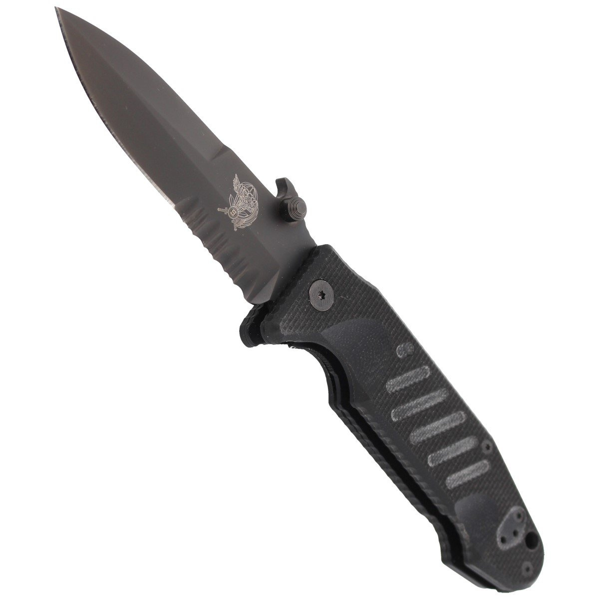 Nóż składany FOX Delta Spec Ops Col Moschin, Black (FX-SOK09CM02 B) 6 jpg