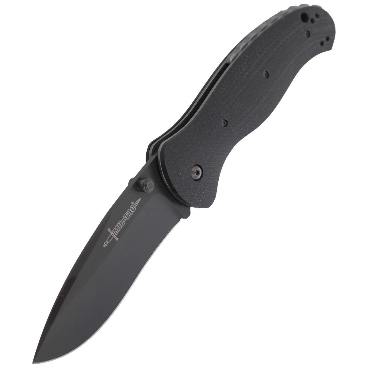 Nóż składany FOX & Mil-Tac by Patrick Nihiser, G10 Black (FX-MTF5) 5 jpg
