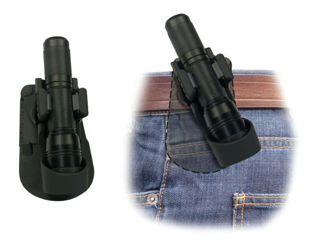 Kabura ESP do latarek taktycznych Ø43 mm, mocowanie Fobus Paddle 1 jpg