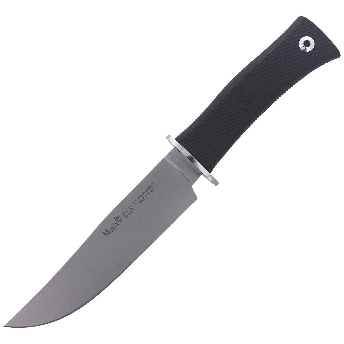 Nóż Muela ELK-14G Black Rubber, Satin X50CrMoV15 1 jpg