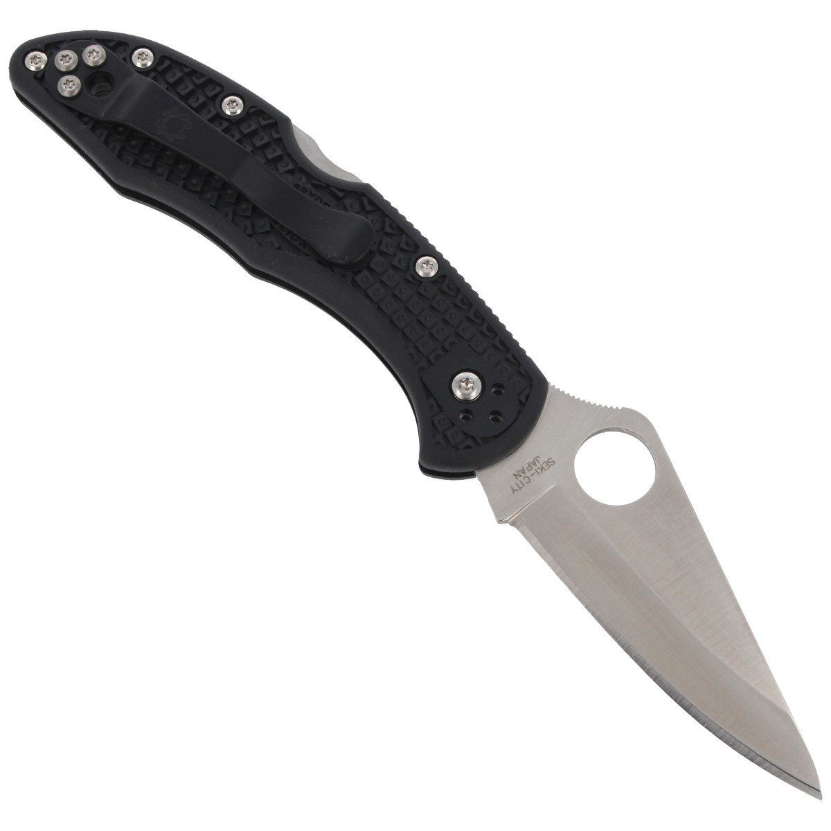 Nóż Spyderco Delica 4 FRN Black Plain (C11PBK) 3 jpg