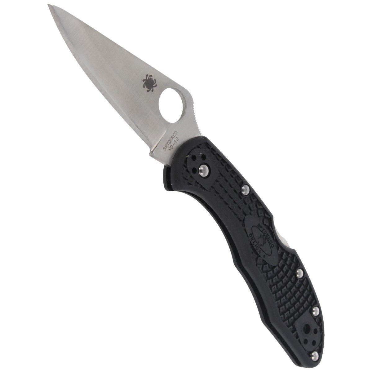 Nóż Spyderco Delica 4 FRN Black Plain (C11PBK) 4 jpg