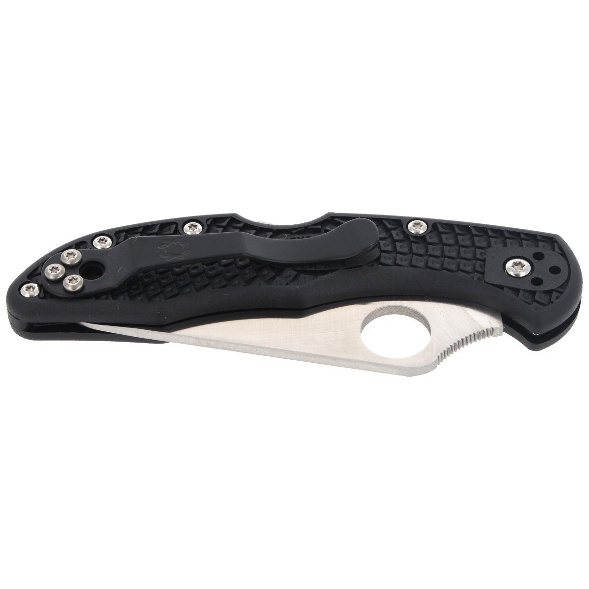 Nóż Spyderco Delica 4 FRN Black Plain (C11PBK) 6 jpg