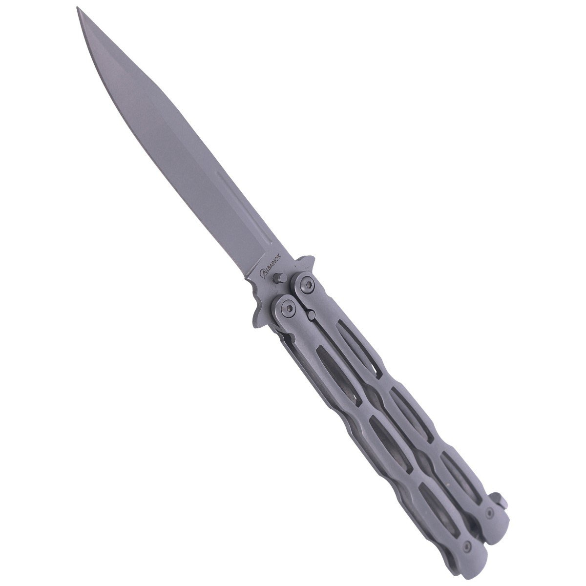Nóż motylek Martinez Albainox Balisong Steel, Satin Finish (02082) 5 jpg