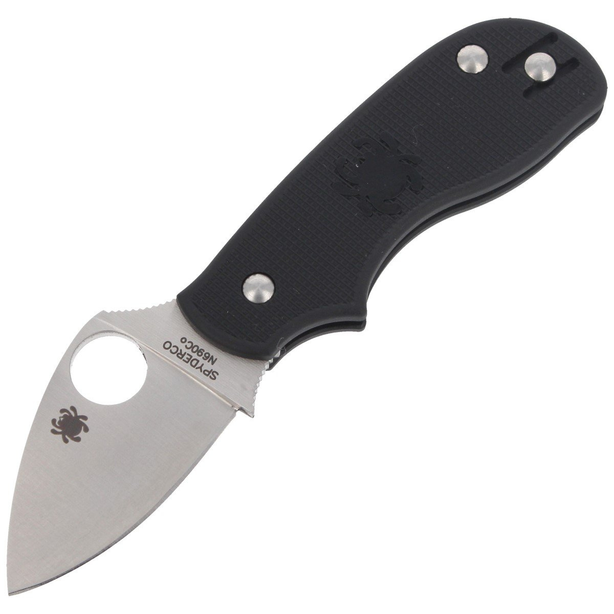 Nóż Spyderco Squeak Lightweight Black Plain (C154PBK) 1 jpg