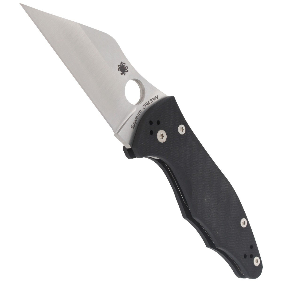 Nóż składany Spyderco Yojimbo 2 Black G10, Satin CPM S30V by Michael Janich (C85GP2) 4 jpg