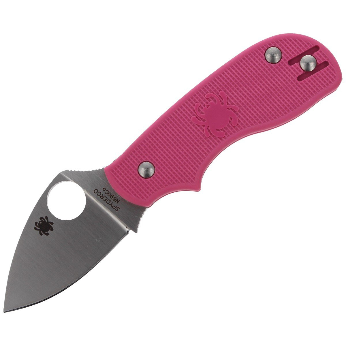 Nóż Spyderco Squeak Lightweight Pink Plain (C154PPN) 1 jpg