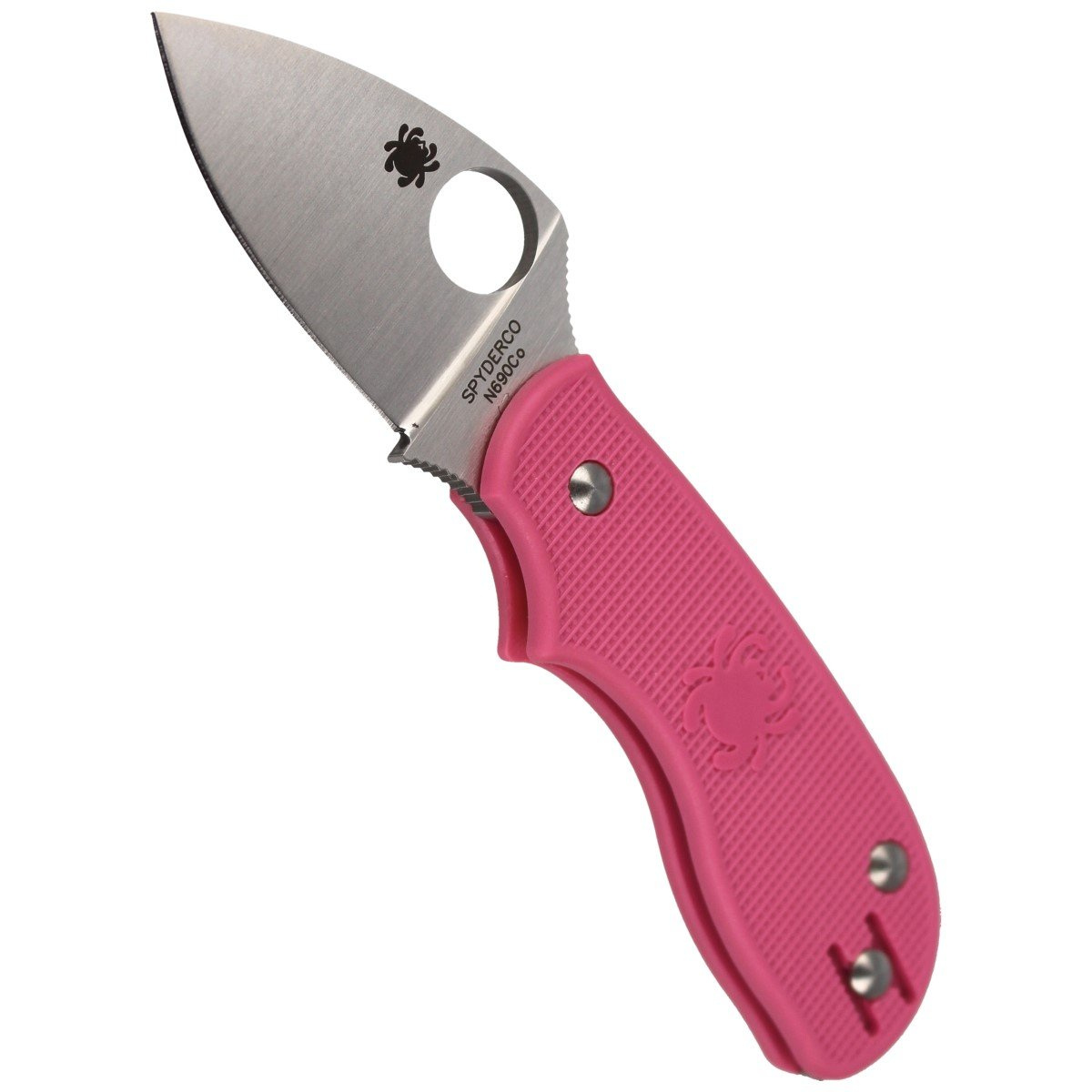 Nóż Spyderco Squeak Lightweight Pink Plain (C154PPN) 5 jpg