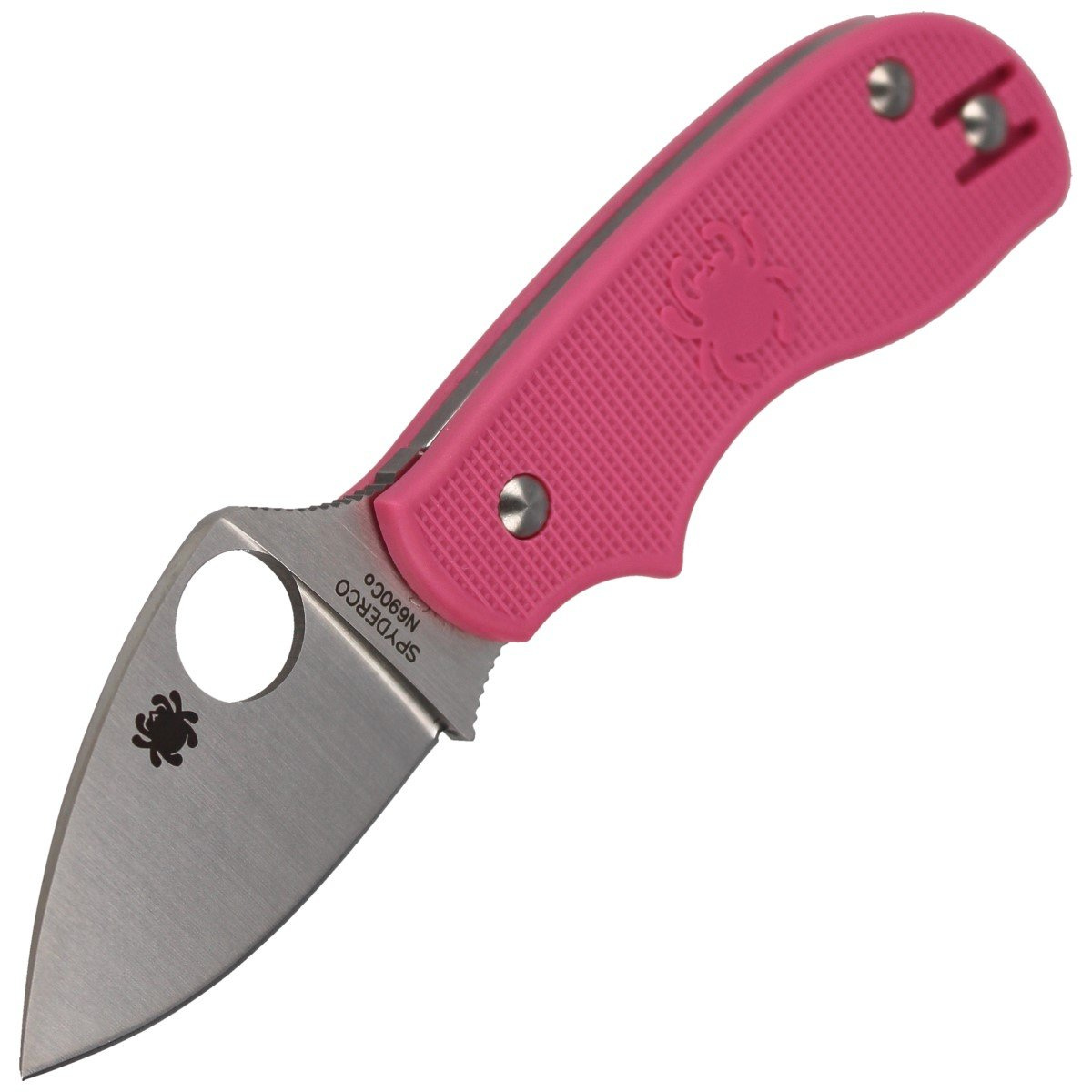 Nóż Spyderco Squeak Lightweight Pink Plain (C154PPN) 6 jpg