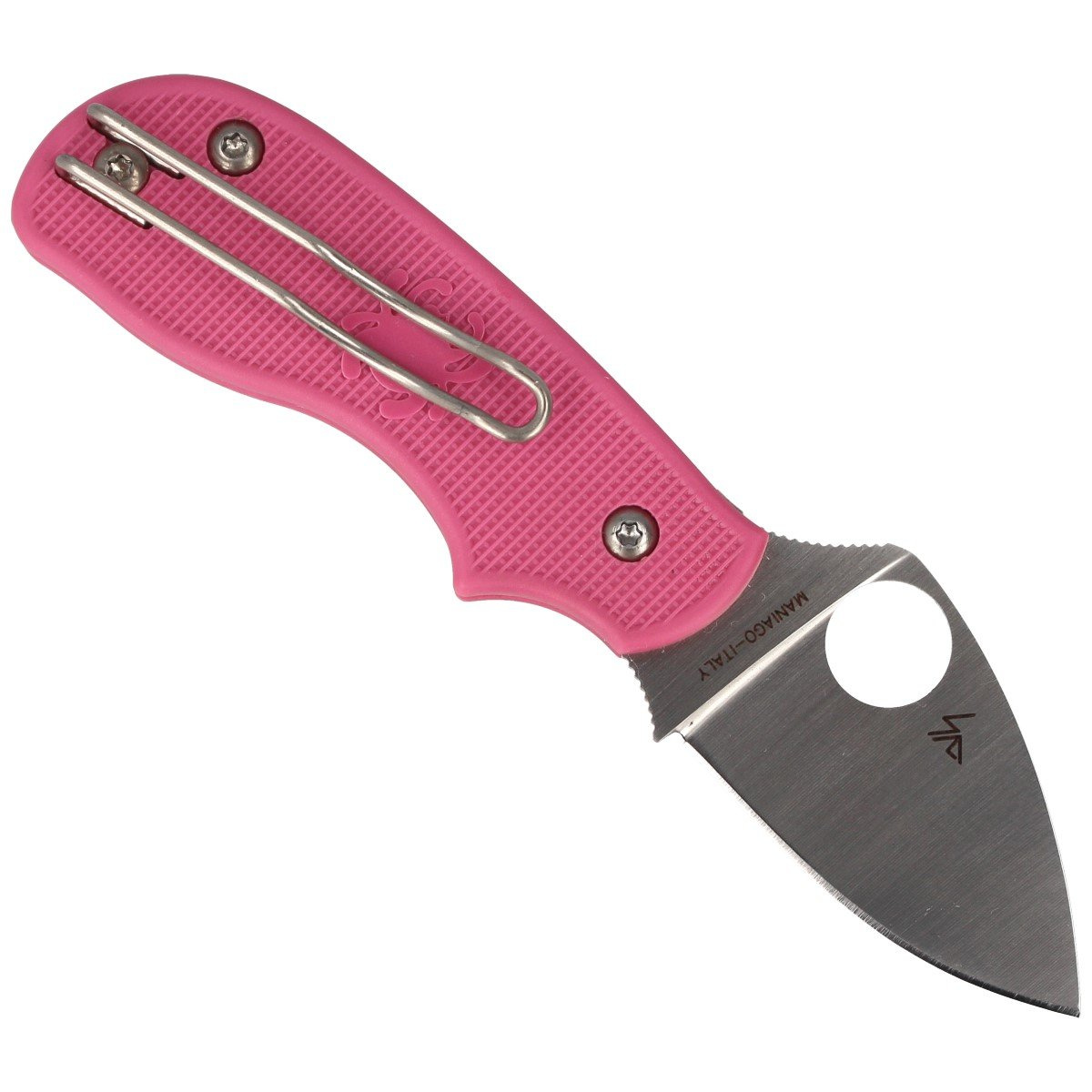 Nóż Spyderco Squeak Lightweight Pink Plain (C154PPN) 3 jpg