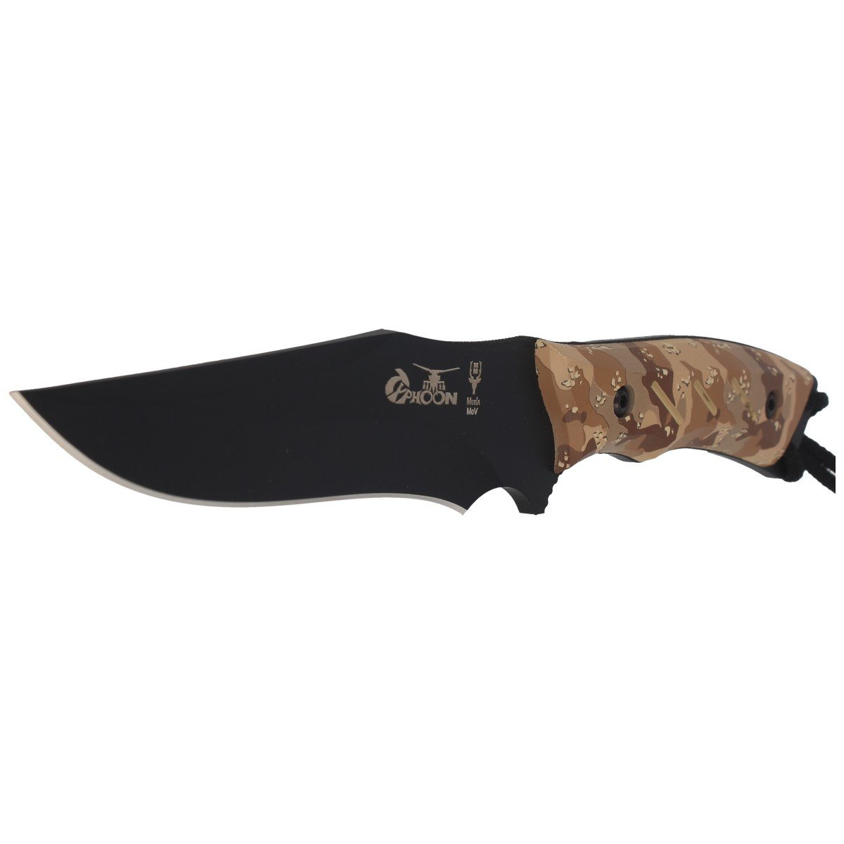 Nóż Muela Typhoon-DES.N Desert Camo Soft Touch, Black X50CrMoV15 2 jpg