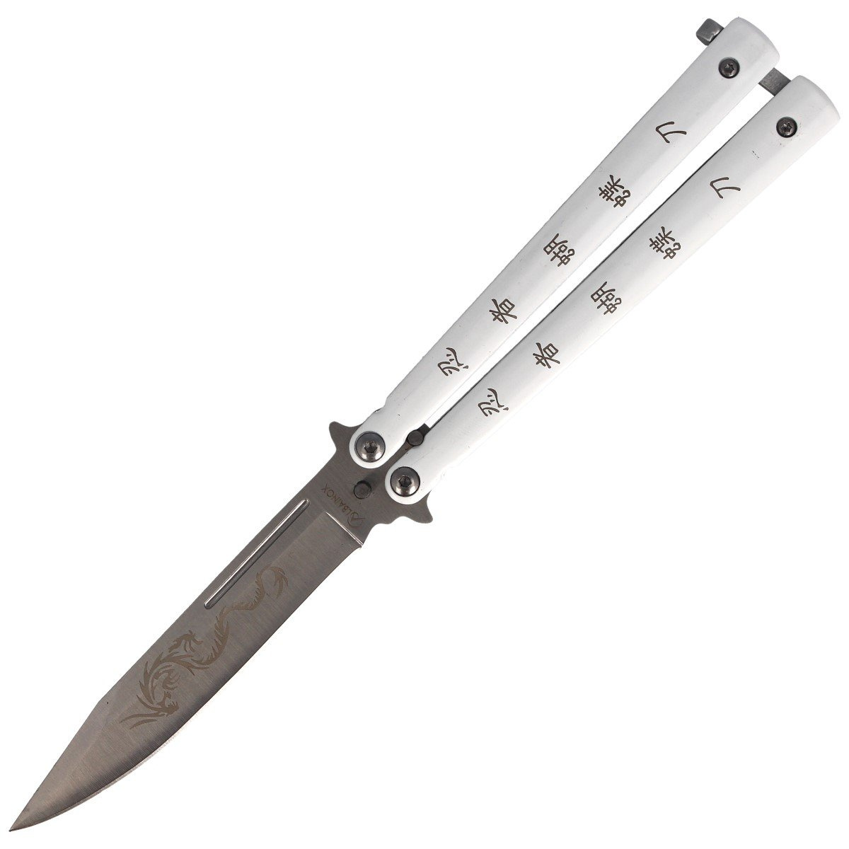 Nóż motylek Martinez Albainox Balisong Ninja Dragon, Satin Finish (02096) 1 jpg
