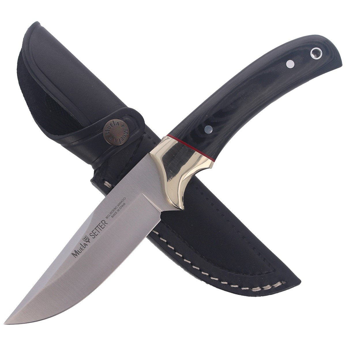 Nóż Muela Full Tang Black Micarta, Satin 1.4116 (SETTER-11M) 5 jpg