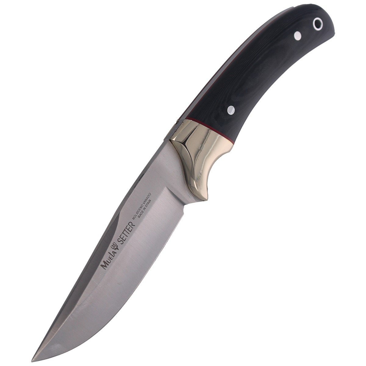 Nóż Muela Full Tang Black Micarta, Satin 1.4116 (SETTER-11M) 8 jpg