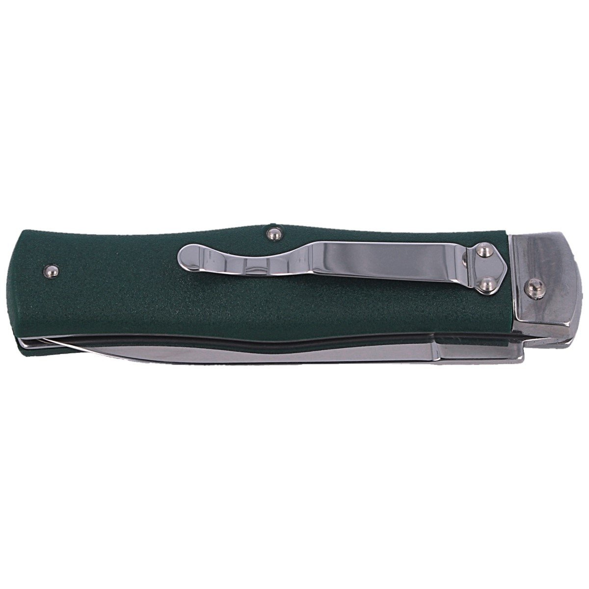 Nóż sprężynowy Mikov Predator ABS, Klips (241-NH-1/N GREEN) 7 jpg