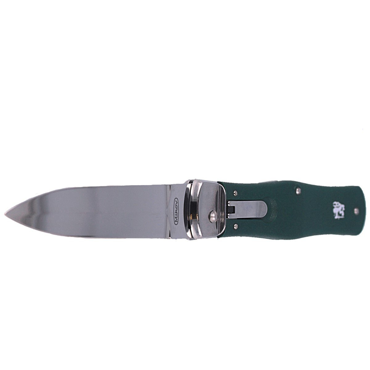 Nóż sprężynowy Mikov Predator ABS, Klips (241-NH-1/N GREEN) 2 jpg