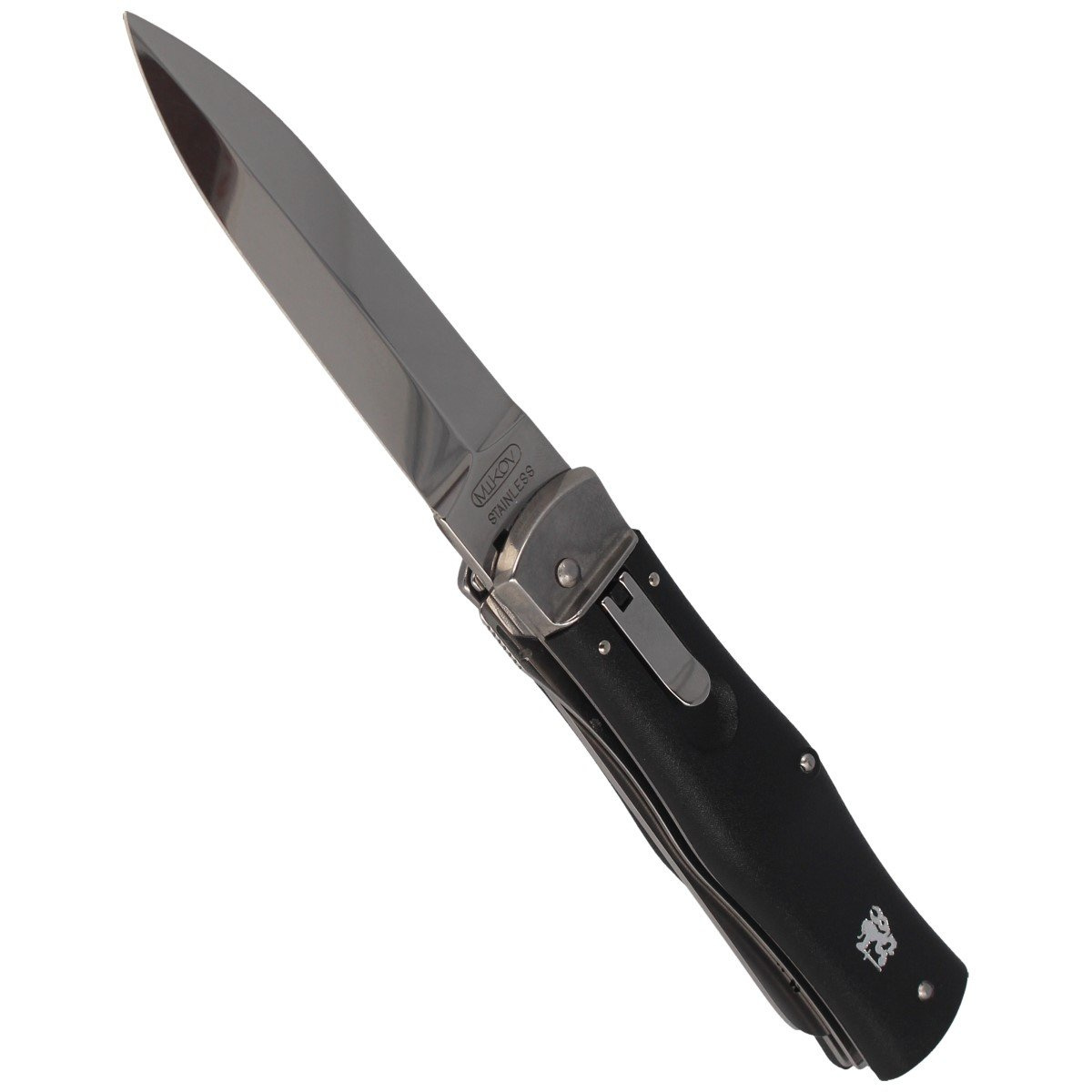 Nóż sprężynowy Mikov Predator ABS z Piłą (241-NH-2/KP BLACK) 5 jpg