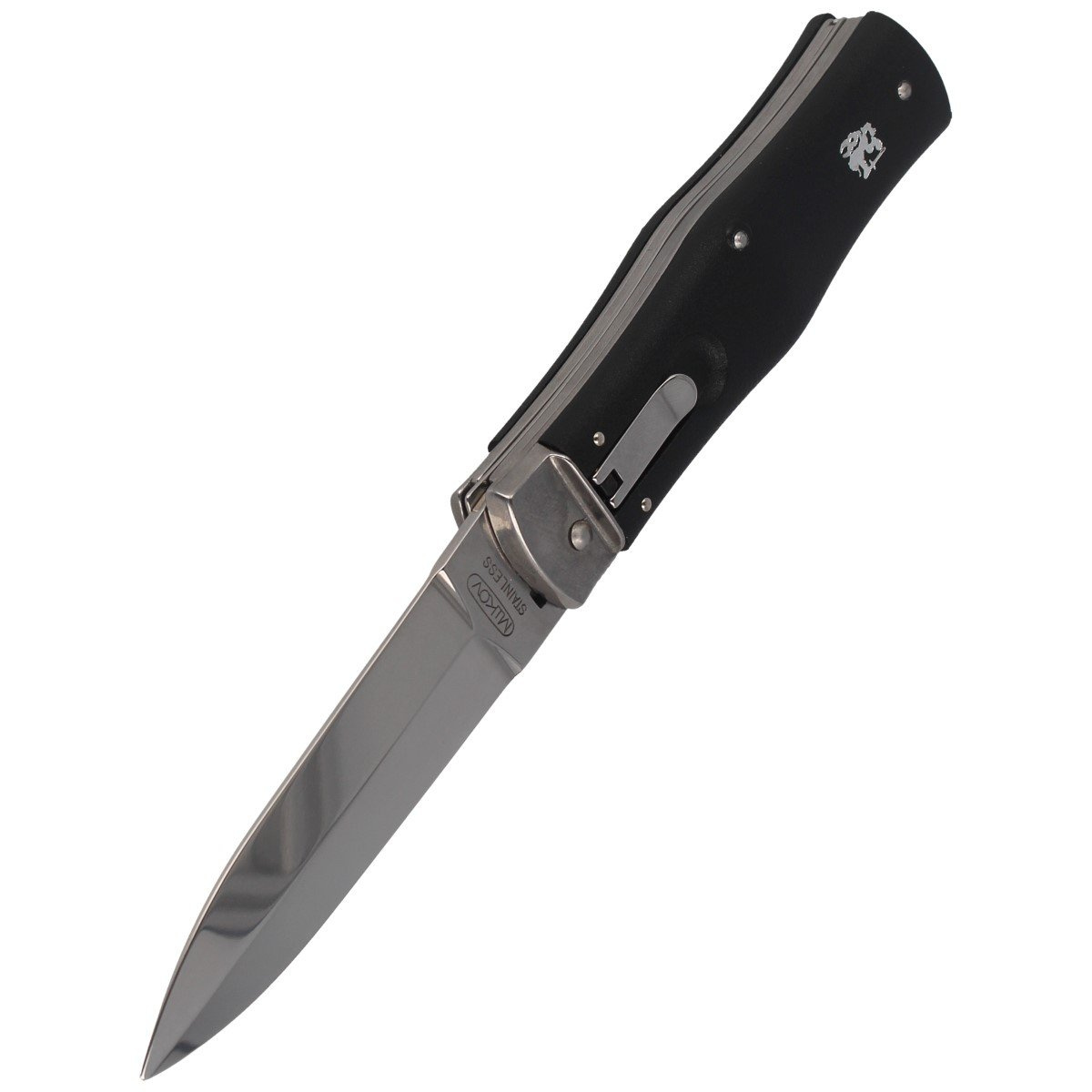 Nóż sprężynowy Mikov Predator ABS z Piłą (241-NH-2/KP BLACK) 6 jpg