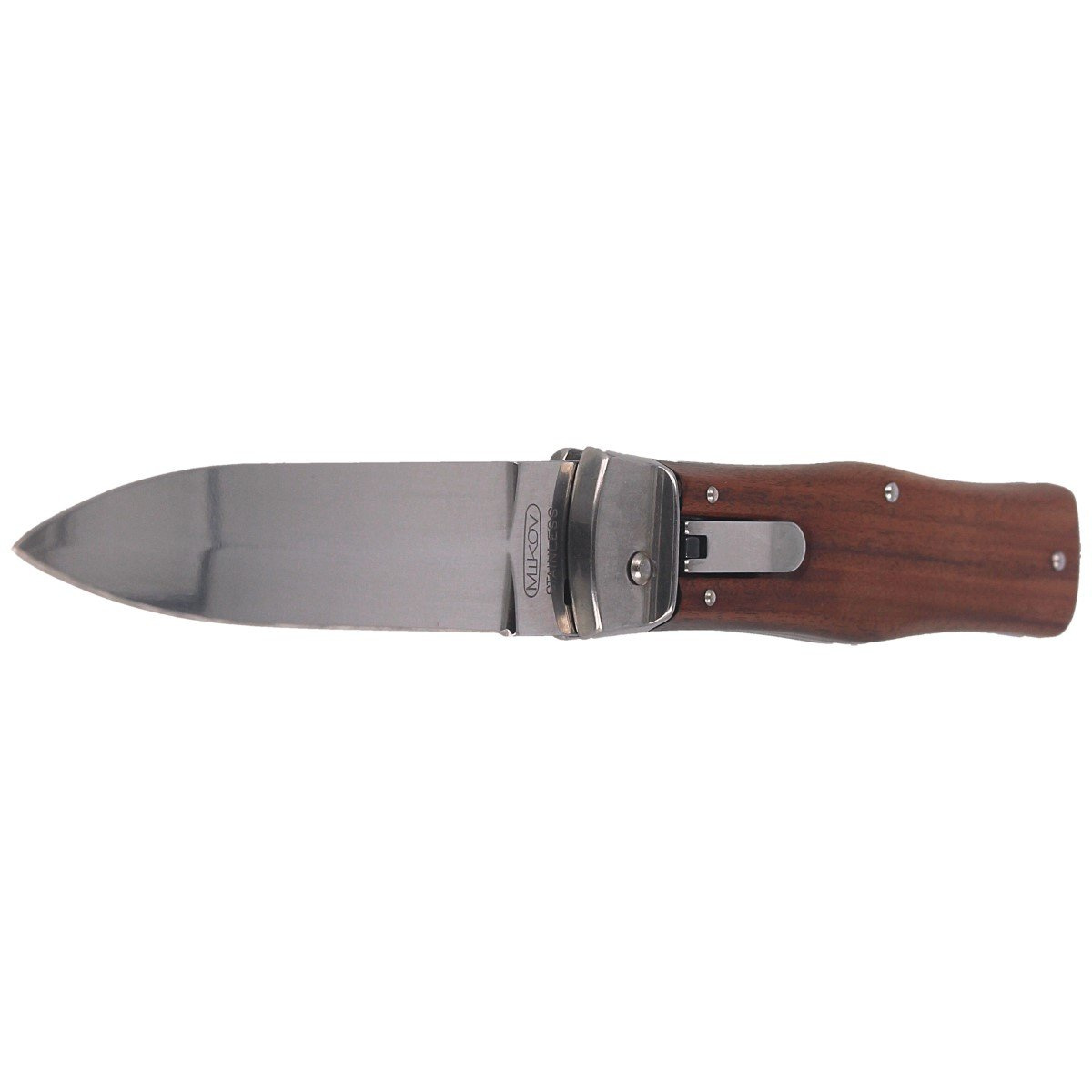 Nóż sprężynowy Mikov Predator Palisander Wood (241-ND-1/KP) 2 jpg
