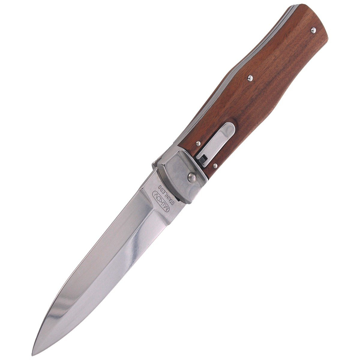Nóż sprężynowy Mikov Predator Palisander Wood (241-ND-1/KP) 6 jpg
