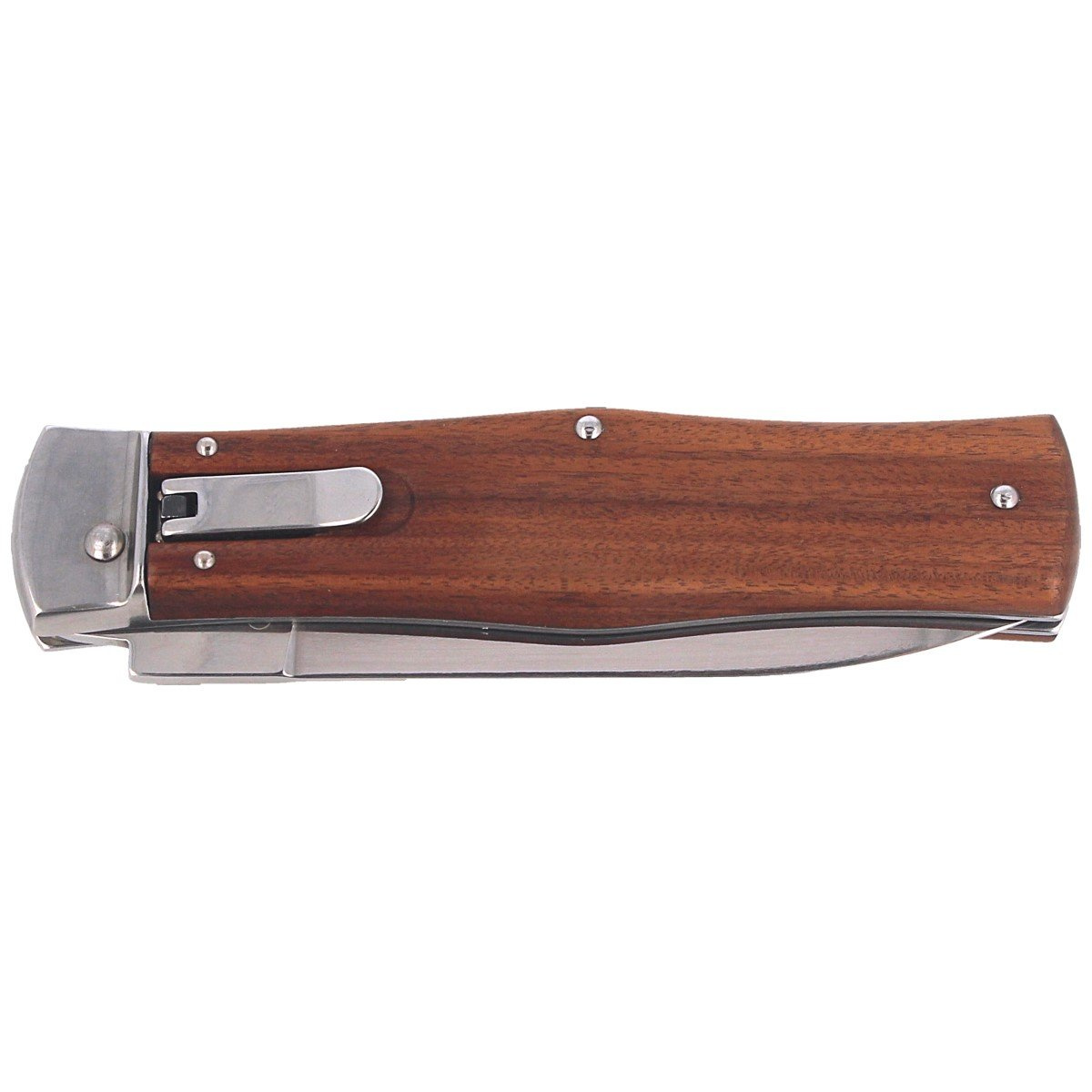 Nóż sprężynowy Mikov Predator Palisander Wood (241-ND-1/KP) 7 jpg